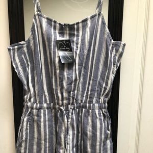 Stripe Jumpsuit